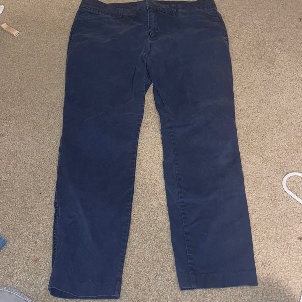 Navy pixie pant